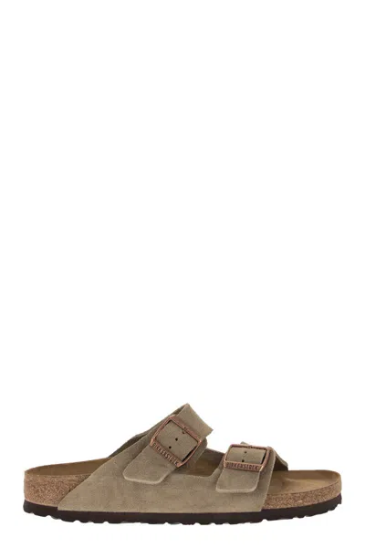 Birkenstock Arizona-style Double Strap Slide Sandals In Transparent