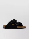 Birkenstock Arizona Double-strap Leather Slides