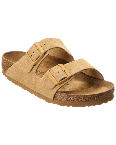 Birkenstock Arizona Suede Sandal In Brown