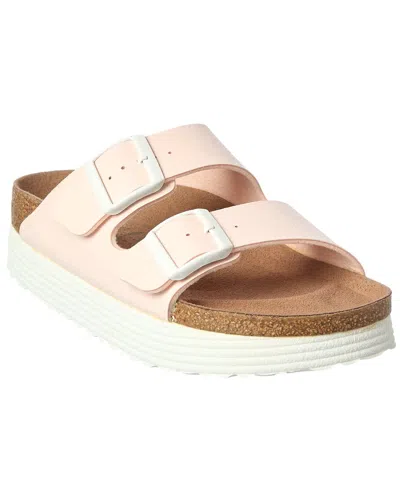 Birkenstock Arizona Suede Sandal In White