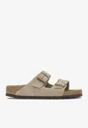 Birkenstock Arizona Slides Narrow Fit In Neutral