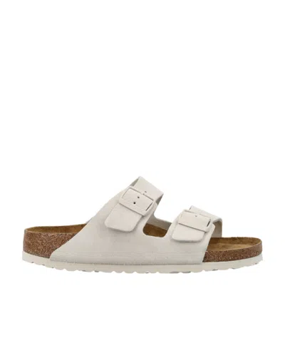 BIRKENSTOCK BUCKLE-DETAIL OPEN-TOE SANDALS