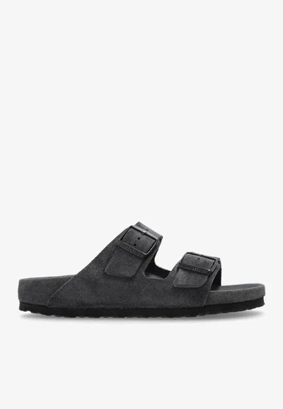 BIRKENSTOCK ARIZONA SUEDE SLIDES