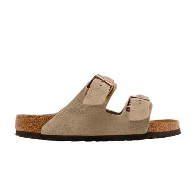 Pre-owned Birkenstock Arizona Suede 'taupe' | Tan | Men's Size 36