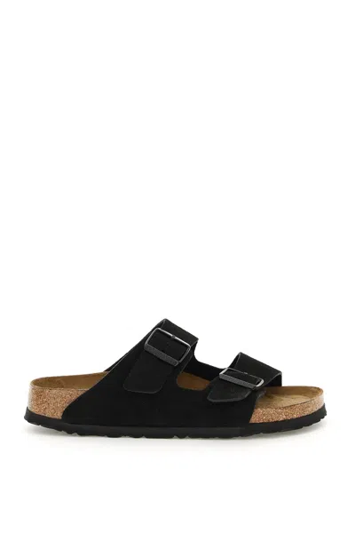 Birkenstock Arizona Soft Footbed Leather Sandals In Multi