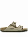 Birkenstock Sandals Arizona Sfb Suede Leather In Grey