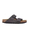 Birkenstock Arizona Suede In Velvet Gray