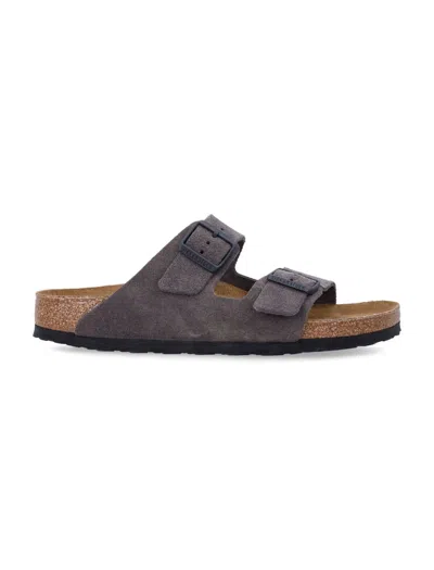 Birkenstock Arizona Suede In Grey