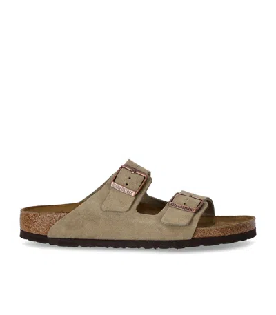 Birkenstock Arizona Taupe Unisex Sandal In Brown