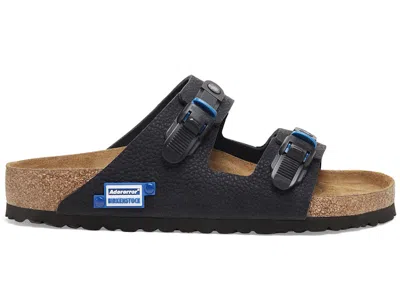 Pre-owned Birkenstock Arizona Tech Adererror Sneakers In Black/royal Blue In Multi