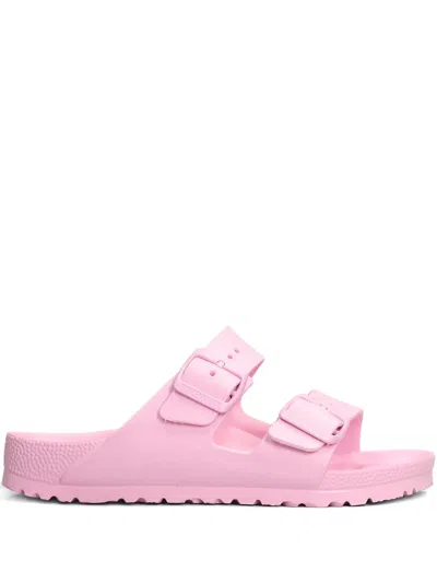 Birkenstock Arizona Two-strap Buckle Sandals In Pink