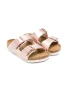 Birkenstock Arizona Sandals In Gold