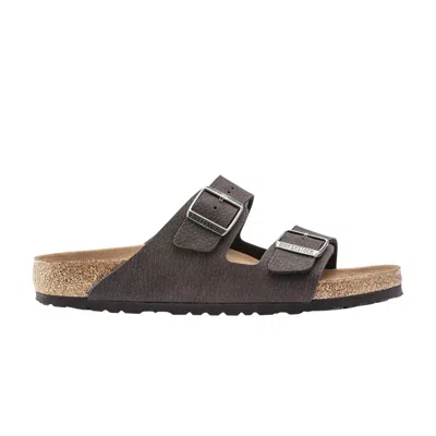 Pre-owned Birkenstock Arizona Vegan 'desert Dust Black' | Men's Size 48