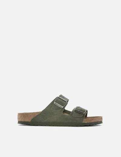 Birkenstock Arizona Vegan Sandals (regular) In Green