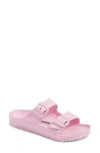 Birkenstock Arizona Waterproof Slide Sandal In Purple
