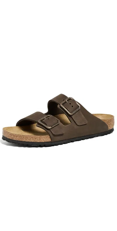 Birkenstock Arizona Wire Buckle Sandals Mocha