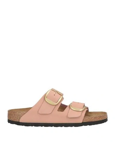 Birkenstock Arizona Woman Sandals Antique Rose Size 7 Leather In Pink
