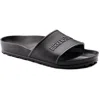 Birkenstock Barbados Eva Mens Slip On Casual Slide Sandals In Black