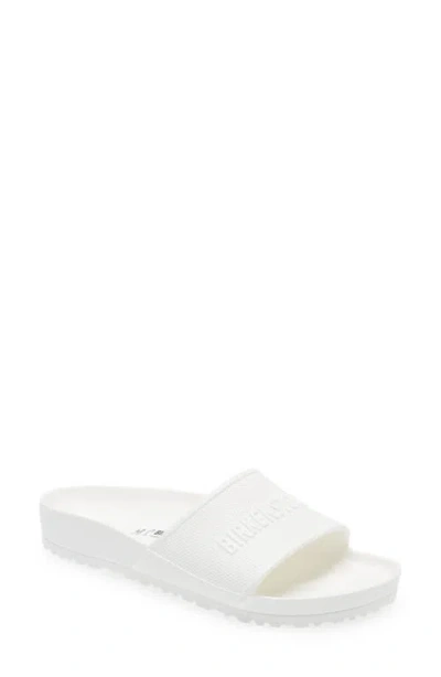Birkenstock Barbados Slide Sandal In White
