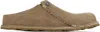 Birkenstock Beige Narrow Zermatt 365 Slip-on Loafers In Grey Taupe
