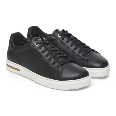 Birkenstock Bend Low 1017721 Sneakers Unisex Black Leather Casual Shoes Zpo2136