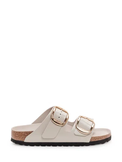 Birkenstock Arizona Big Buckle Slide Sandal In Neutral