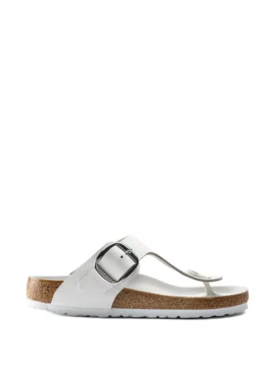 Birkenstock Big Buckle Flip-flops In White