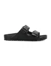 Birkenstock Arizona Big Buckle Eva Black Sandal In Multi