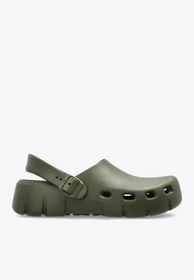 Birkenstock Birki Flow Eva Clogs In Green