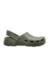 Birkenstock Birki Flow Clog In Khaki