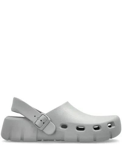 Birkenstock Birki Flow Eva Clogs In Grey