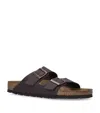Birkenstock Sandyal Sande Sfb In Moccan Color Suede In Brown