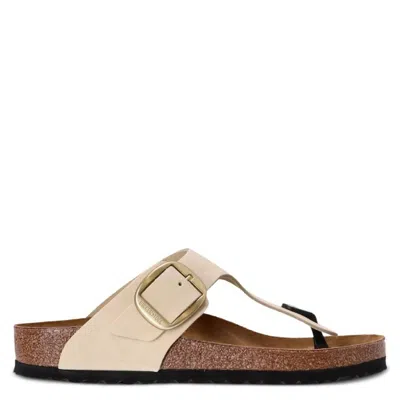 Birkenstock Birko-flor Gizeh Sandals In White