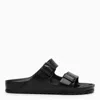 BIRKENSTOCK BIRKENSTOCK BLACK ARIZONA ESSENTIALS SLIDE