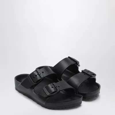 Birkenstock Arizona Exquisite Unisex Leather Sandals In Black