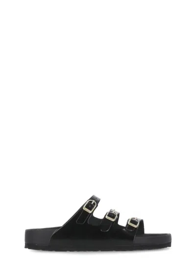 BIRKENSTOCK BIRKENSTOCK BLACK FLORIDA FRESH SANDALS