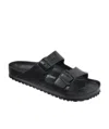 Birkenstock Arizona Double-buckle Slide Sandals In Black