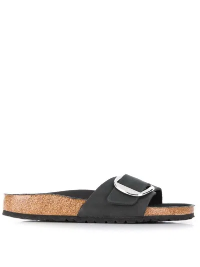Birkenstock Black 'madrid' Slide With One Strap