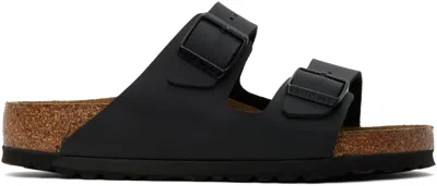 Birkenstock Black Regular Arizona Sandals
