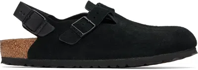 Birkenstock Closed-toe Sandals With Adjustable Buckle Straps In Black