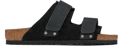 BIRKENSTOCK BLACK REGULAR UJI SANDALS