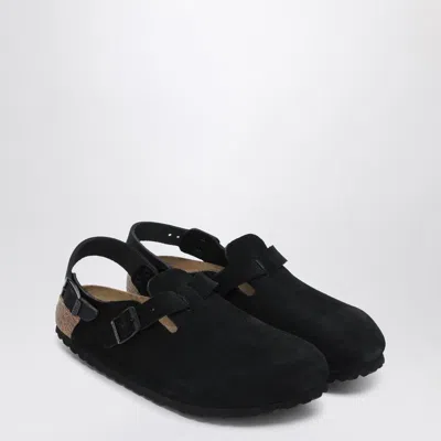 BIRKENSTOCK BIRKENSTOCK  BLACK SUEDE TOKYO CIABATTA