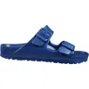 BIRKENSTOCK BLUE SLIPPERS ARIZONA EVA FOR KIDS WITH LOGO