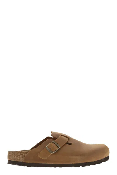 BIRKENSTOCK BIRKENSTOCK BOSTON - OILED LEATHER SABOT