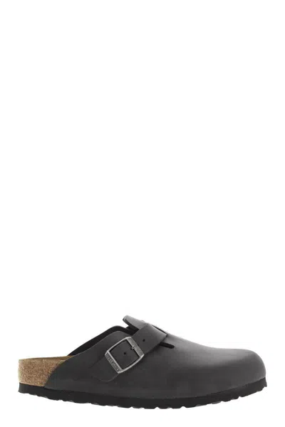 Birkenstock Boston In Black