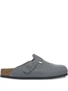 Birkenstock Boston "basalt Grey" Slippers
