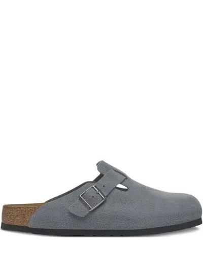 Birkenstock Boston "basalt Grey" Slippers