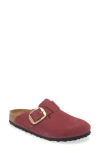 Birkenstock Boston Big Buckle Clog In Berry Crush