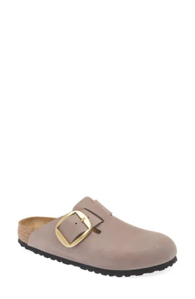 Birkenstock Boston Big Buckle Clog In Purple