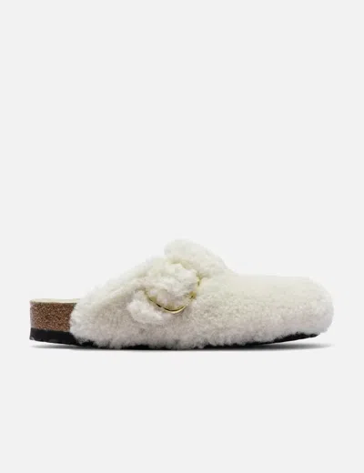Birkenstock Boston Big Buckle In Neutral